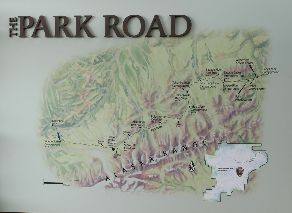 Park Road Map