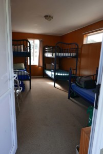 Bunk room at the lodge